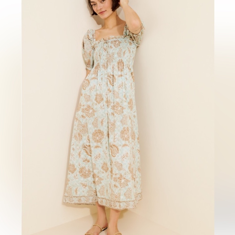 Hill House Home The Scarlett Midi Nap Dress size medium
